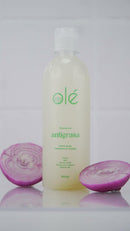 OLÉ Oil Control Hair Pack 4 Pieces - Rice Protein Pre-Shampoo + Onion, Ginger & Celery Shampoo + Mango & Tangerine Conditioner + Detangling thermo protector