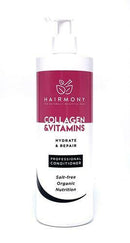 Hairmony Professional Hair Kit for Strengthening & Damaged Hair, Absolute Repair Shampoo 32 fl.oz.  + Collagen & Vitamins Conditioner 32 fl.oz - Kit Shampoo Absolute Repair y Acondionador de Colageno y Vitaminas para el cabello