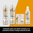 Lendan - Colored Hair Kit - Terra Indian Spirit Color Shampoo 300 ml + Conditioner 300 ml + Mask 500 ml + Spray 200 ml
