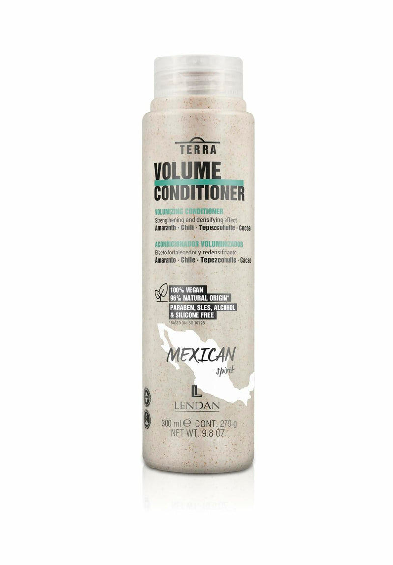 Lendan - Hair Volume Kit - Terra Mexican Spirit - Shampoo 300 ml + Conditioner 300 ml + Spray 200 ml