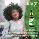 BIO7 BIOTIN GROWTH DROP EXTRA STRENGTH WITH BIOTIN, PEPTIDES, CHEBE OIL � 2 Fl Oz - Helps Hair Appear Visibly Thicker, Longer, and Healthier, Improves the Appearance of Hair Thinning, Moisturizes and Conditions Scalp For Itchy Scalp Relief