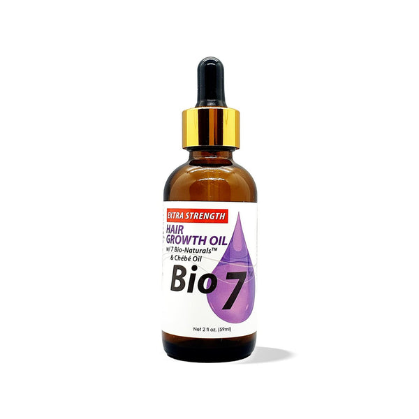 BIO7 EXTRA STRENGTH HAIR GROWTH OIL W/ 7 BIO-NATURALS CH�B� OIL � 2 Fl Oz � Strengthen, Thicken and Grow Your Hair, Condition Your Scalp, Prevent Hair Breakage, Supply Valuable Nutrients To Hair and Scalp, Increase Blood Flow To The Scalp � By Natures