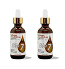 BIO7 COLLAGEN HAIR GROWTH DROP TRIPLE BIO-ACTION OF COLLAGEN + KERATIN + BIOTIN - 2 Fl Oz (2 Pack) - Boost Follicle, Strengthen roots, Enhance Hair Growth, Repair and Grow Damaged Hair, Improve Hair Density, Strengthens Hair Shaft - Keratin, By Natures