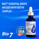 Bio 7 Essentials Miracle Drops Hair Oil - 2Fl Oz  (2 Pack) By Natures