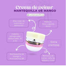 Curly Lovers Golden Mango Styling Butter Cream, Ultra Nourishing Cream for Perfect Curls 10.6 oz