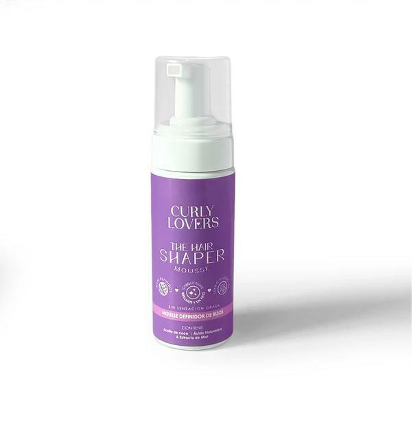 Curly Lovers Hair Shaper Mousse Foam  5.07 fl oz - Espuma Moldeadora de Rizos 150ml