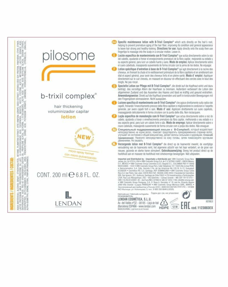 Lendan Pilosome Stimul B-Trixil Complex Hair Lotion, 6.8 fl. oz.