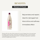 SALERM - Repairing Shampoo - Hi Repair Shampoo - 1000 ml - Deep Hydration for Damaged Hair - Repairs and Rejuvenates - Shinier and Softer Hair - Immediate Effect