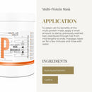 SALERM - Damaged Hair Mask - Multi-Proteins Hair Lab - 1000 ml - Helps Replenish Natural Keratin - Adds Volume and Strength - Paraben-Free