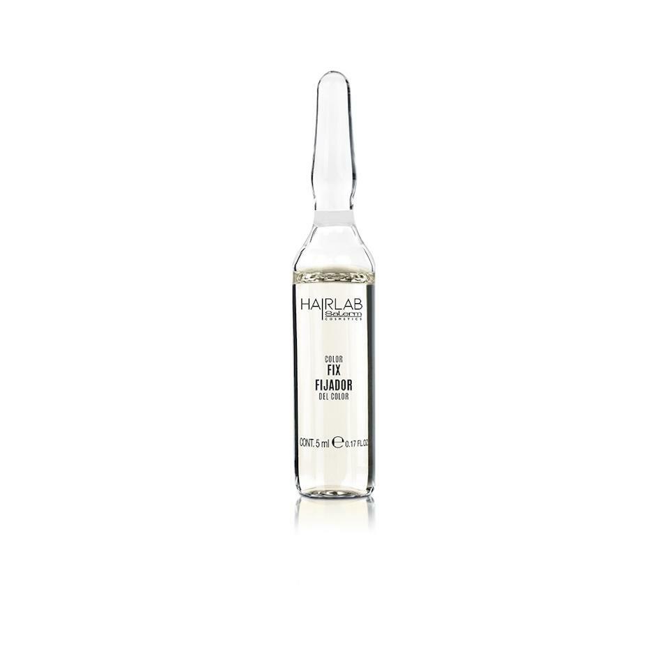 Salerm Hairlab Color Fix Professional Hair Color Fixer, 12 x 0.17 fl.oz Phials, UV Protection