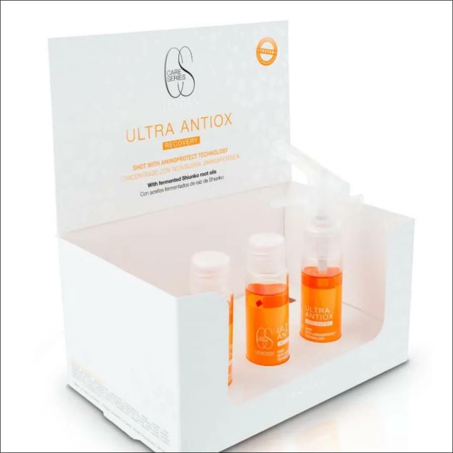 Lendan - Care Series Ultra Antiox Recovery Shot with Aminoprotect Technology, 3 Ampoules of 0.68 fl.oz each - Concetrado con Tecnología Aminoprotéica