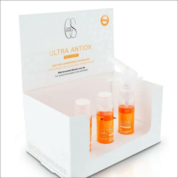 Lendan - Care Series Ultra Antiox Recovery Shot with Aminoprotect Technology, 3 Ampoules of 0.68 fl.oz each - Concetrado con Tecnología Aminoprotéica