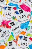 Blow & Bliss Flax Seed Protection Hair Treatment Mask with Omega 3 Vitamins and Minerals restores Shine and Silkness 1.01 oz (Pack of 3)