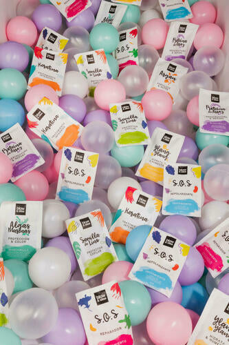 Blow & Bliss Aminoacids Hair Treatment Mask with Omega 3 Vitamins and Minerals restores Shine and Silkness 1.01 oz (Pack of 3)