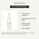 SALERM - Waterproofing and Repairing Hair Spray - Hair Lab Solar - 200 ml - Heat Protection - for Dry or Sun-Damaged Hair - Anti Frizz Hair - Smooths and Strengthens