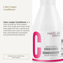 SALERM - Hair Conditioner for Coloured Hair - Color Longer Hair Lab - 300 ml - with Provitamin B5 and Vitamins A and E - Seals and Nourishes the Colour - UV Sun Protection - Sulphates and Parabens