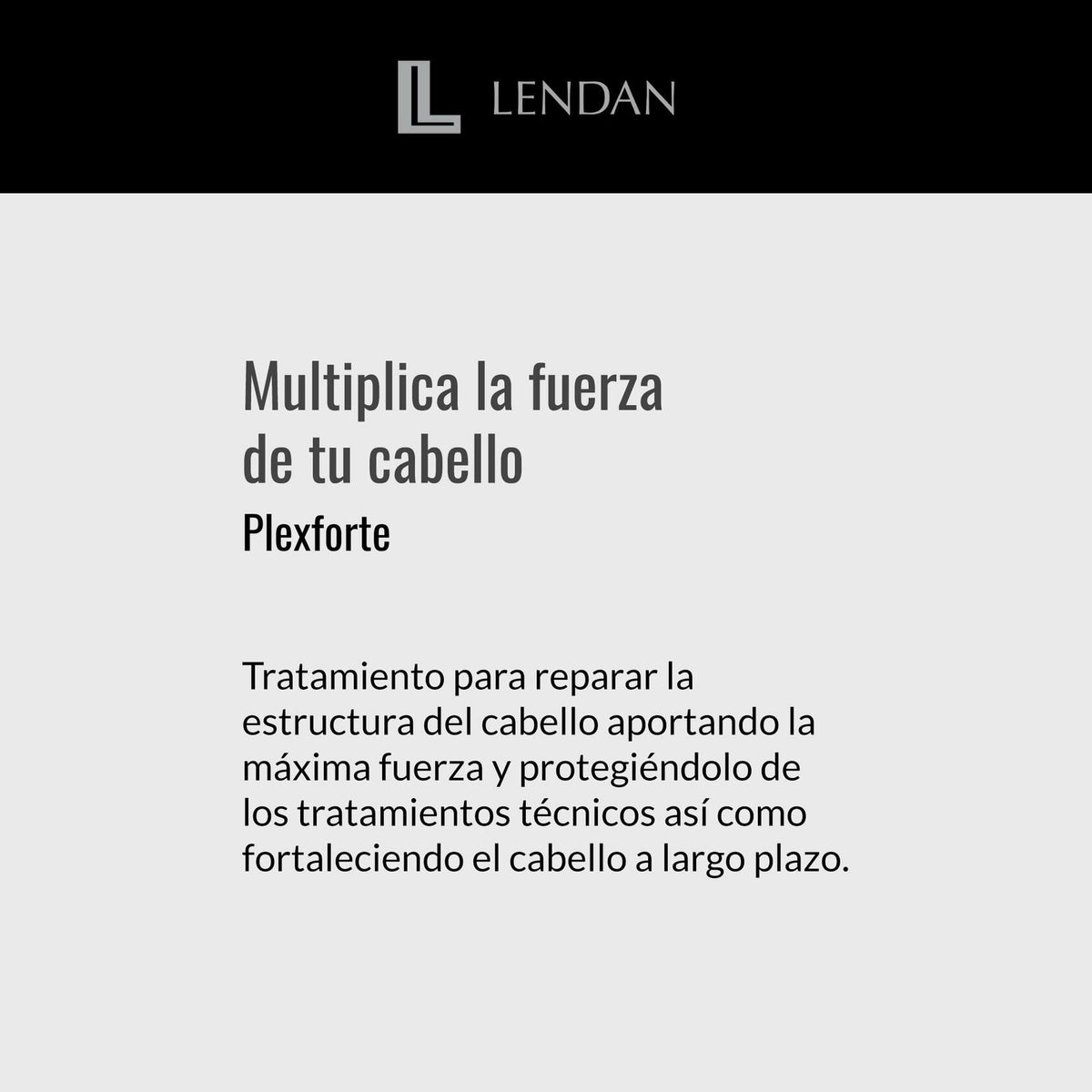 Lendan PlexForte No. 4 Hair Shampoo, 33.8 fl.oz / 1000 ml