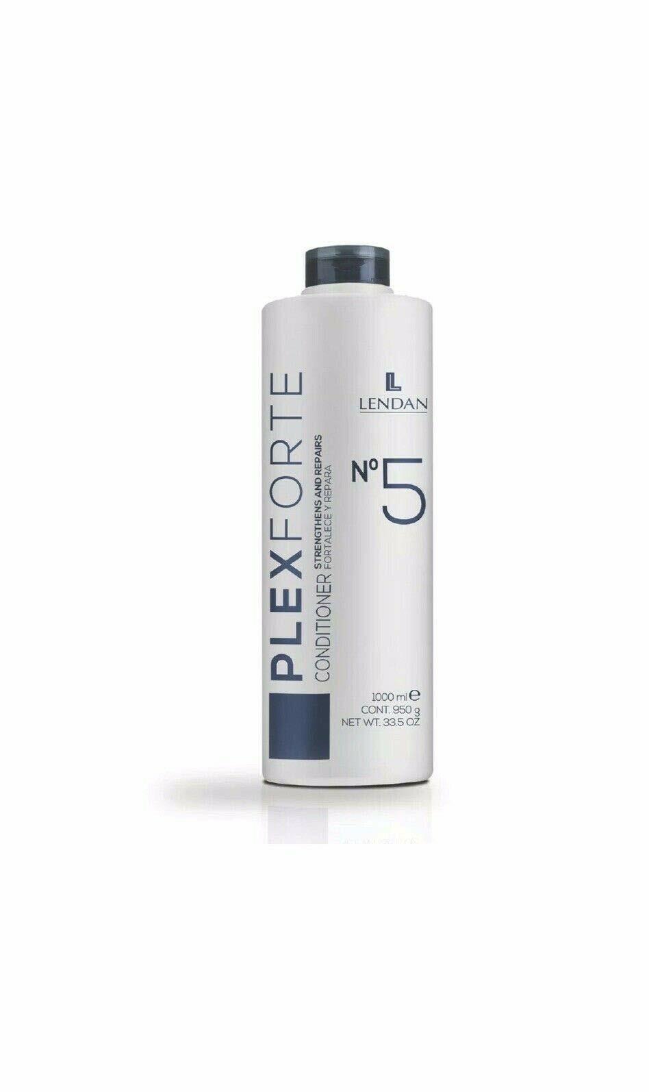 Lendan PlexForte Hair Kit of No. 4 Shampoo and No. 5 Conditioner, 33.1 fl. oz. Each, 2 Pack Bundle