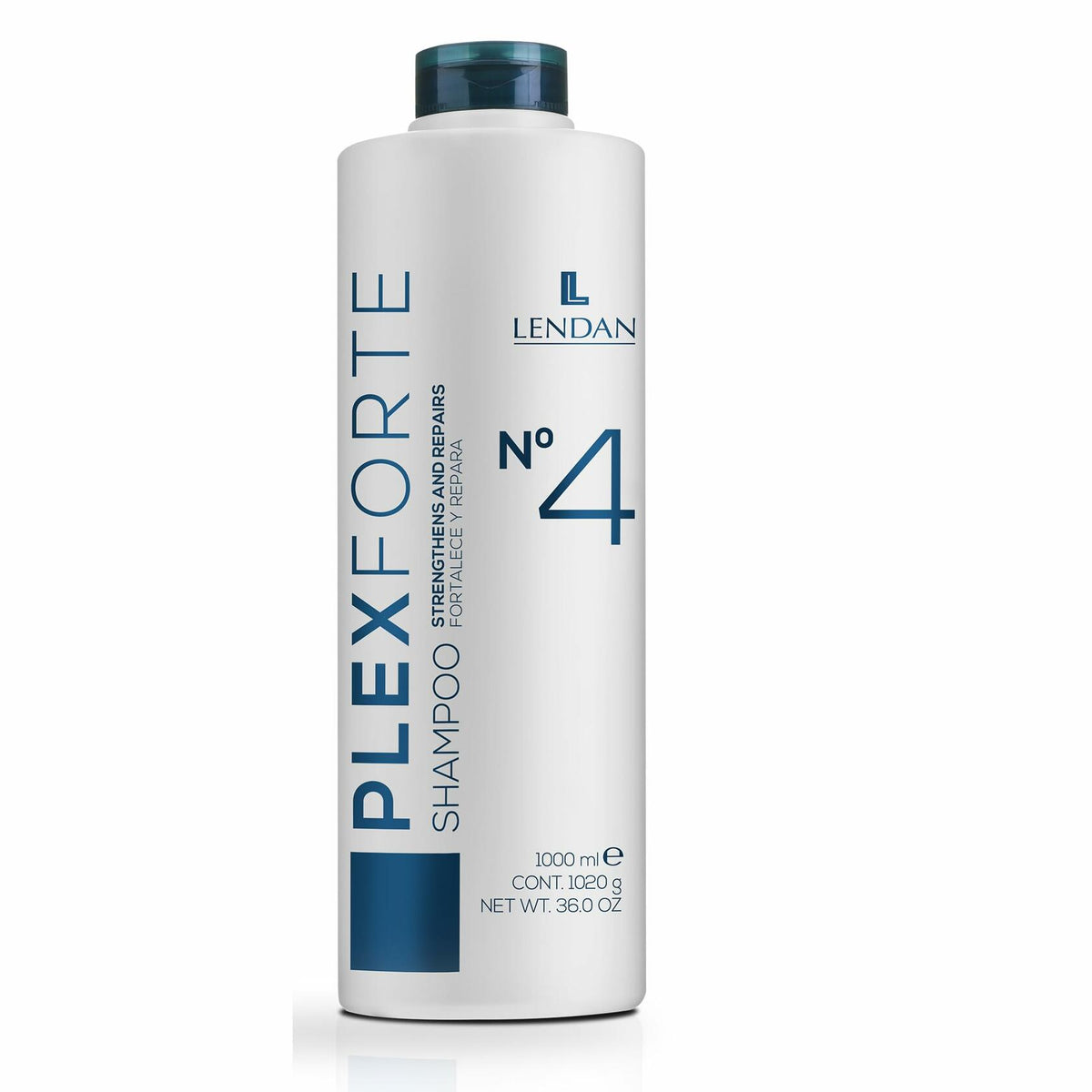Lendan PlexForte No. 4 Hair Shampoo, 33.8 fl.oz / 1000 ml