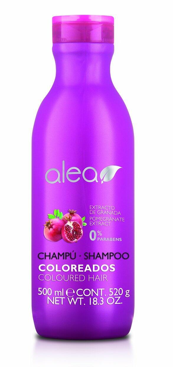 Alea S.O.S Color & Nourishing Hair Kit, with Pomegranate Extract Shampoo 500ml, Conditioner 500ml and 1 Case of 3 Flash Intensive Repair Vials 0.51 fl.oz each