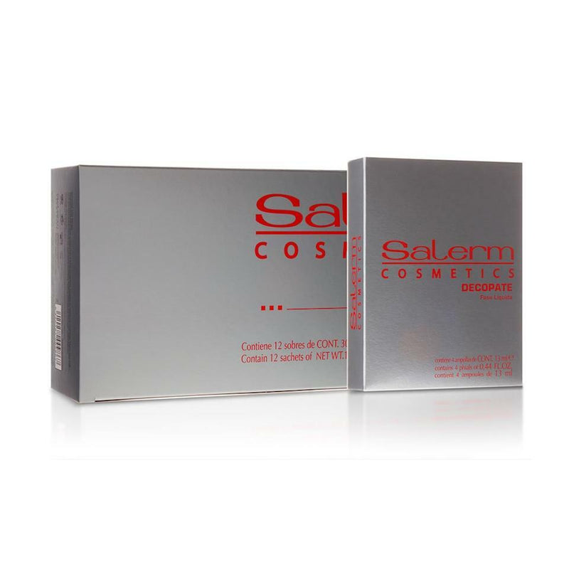 Salerm Cosmetics Decopate Full Box - 3 Cases with 4 Vials (0.44 oz) each + 12 Shachets (1.06 oz) each
