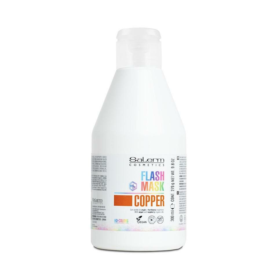 SALERM - HD-COLORS - Colour maintenance Flash Mask Copper 300 ml / 10.14 fl.oz