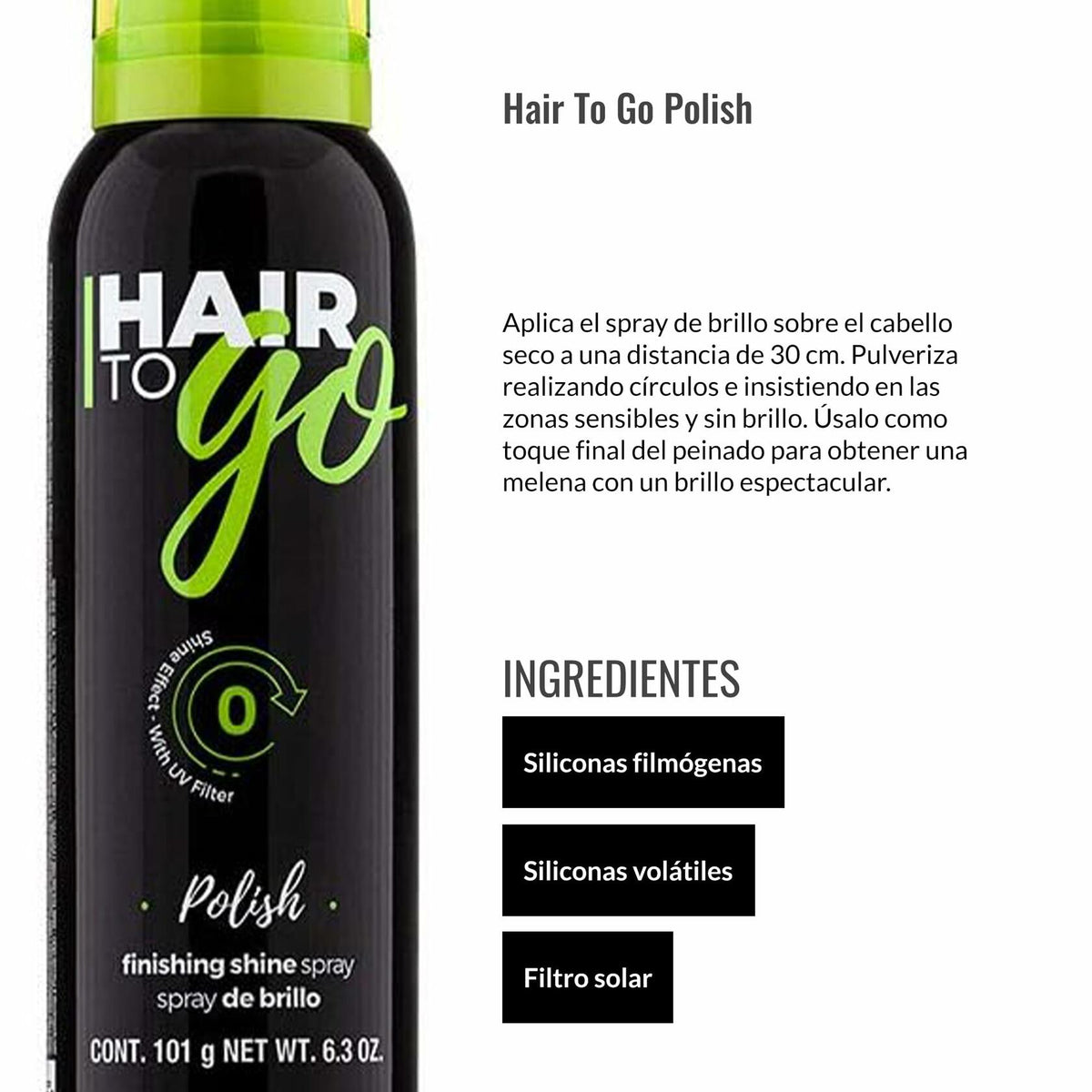Lendan - Hair Shine Spray - Hair To Go Polish - 210 ml