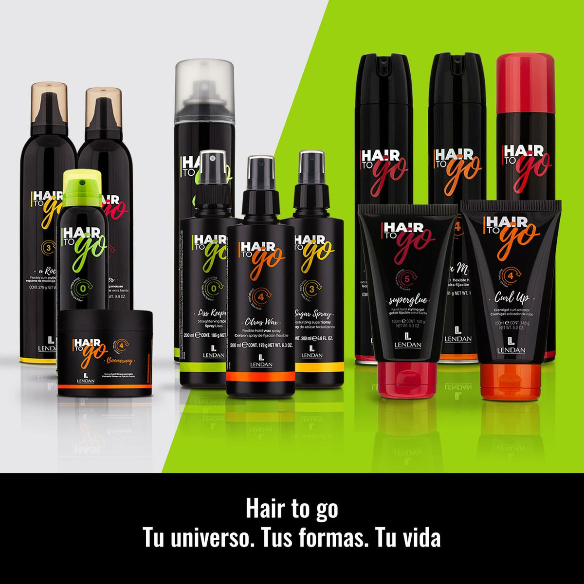 Lendan - Hair Shine Spray - Hair To Go Polish - 210 ml