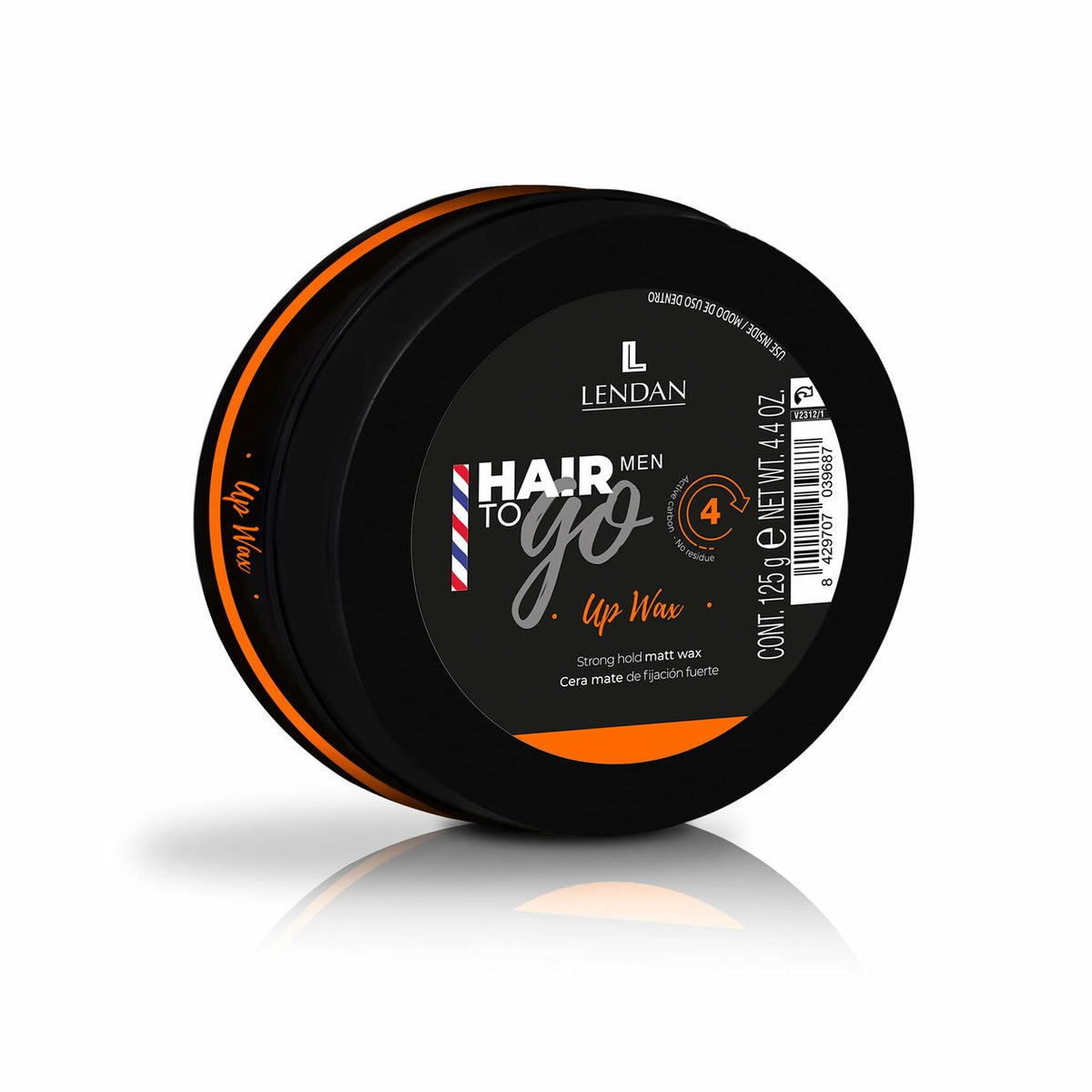Lendan - Men’s Hair Wax - Hair To Go Men Up Wax - 125 ml