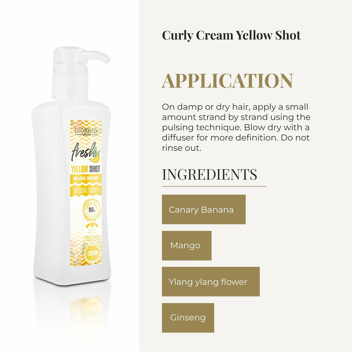 SALERM - Curl Activator Cream - Curly Cream Yellow Shot - 300 ml