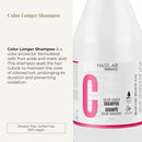 SALERM - Dyed, Bleached, or Gray Hair Shampoo - Shampoo Color Longer Hair Lab - 600 ml