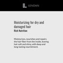 Lendan - Hydrating Hair Mask - Rich Nutrition - 500 ml - for Dry and Damaged Hair - with Brazil Nut Oil - Intensely Nourishes and Hydrates Hair - Repairs Split and Dry Ends