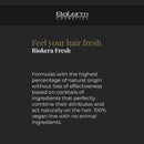 SALERM - Hair Conditioner - Green Shot Balm Biokera Fresh - 300 ml - with Apple, Green Tea, Mint, and Aloe Vera - Hydrates and Refresh the Scalp - Sulfate and Paraben-Free - Vegan