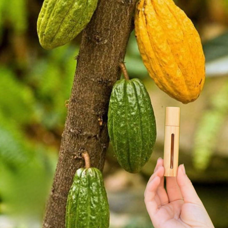 AboutCacao Cacao Love Rose No. 11 Oil Perfume, Natural Rose and Cacao extract, Long-lasting Fragrance