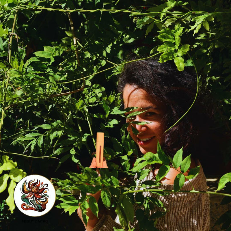 AboutCacao Cacao Love Rose No. 11 Oil Perfume, Natural Rose and Cacao extract, Long-lasting Fragrance