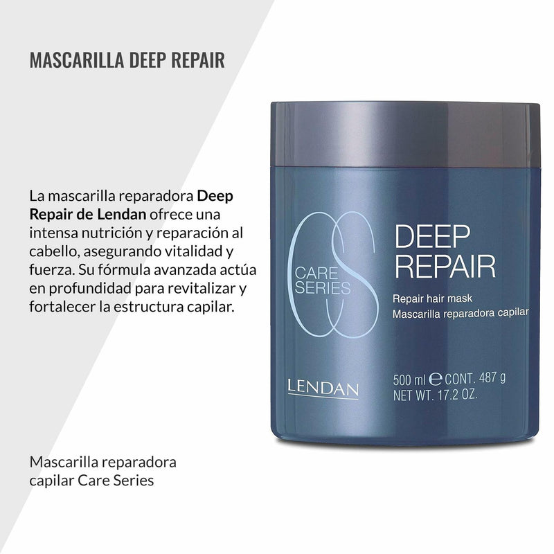 LENDAN - Care Series - Deep Repair Kit, Repairing Shampoo 300ml + Hair Mask 500ml + Leave-In Spray 200ml