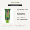 Salerm Biokera Natura Moisturizing Shampoo 10.8oz & Mask 7.1oz Combo by Salerm