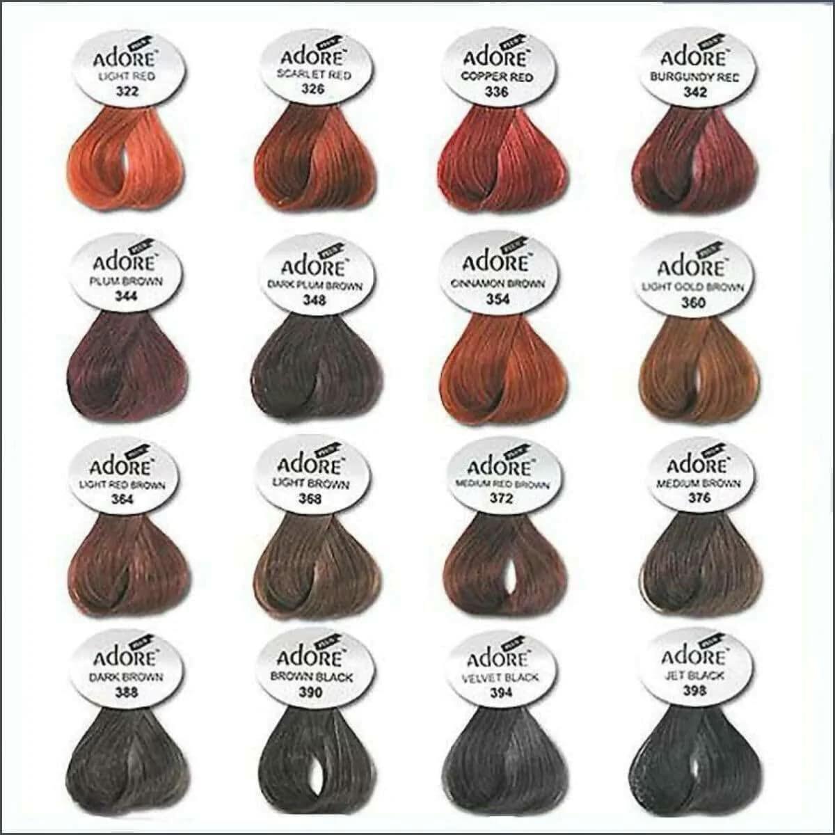 Adore Plus #364 LIGHT RED BROWN 3.4 FL OZ (Pack of 2)