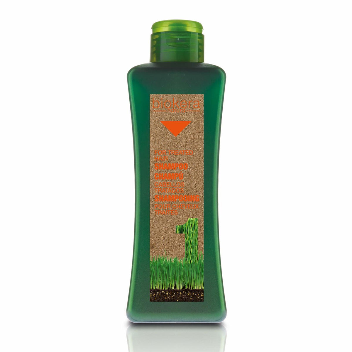 Salerm Biokera Natura Treated Hair Shampoo with Macadamia Oil and Red Berry Extract, 10.8 Ounce