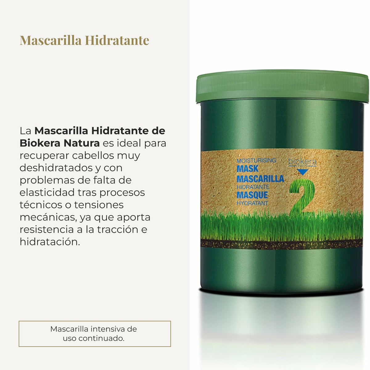 SALERM - Moisturizing Mask Biokera Natura - 1000 ml