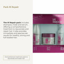 SALERM - Damaged Hair Repair Treatment - Hi Repair Pack with Shampoo 250 ml + Mask 250 ml + Finish 100 ml
