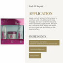 SALERM - Damaged Hair Repair Treatment - Hi Repair Pack with Shampoo 250 ml + Mask 250 ml + Finish 100 ml