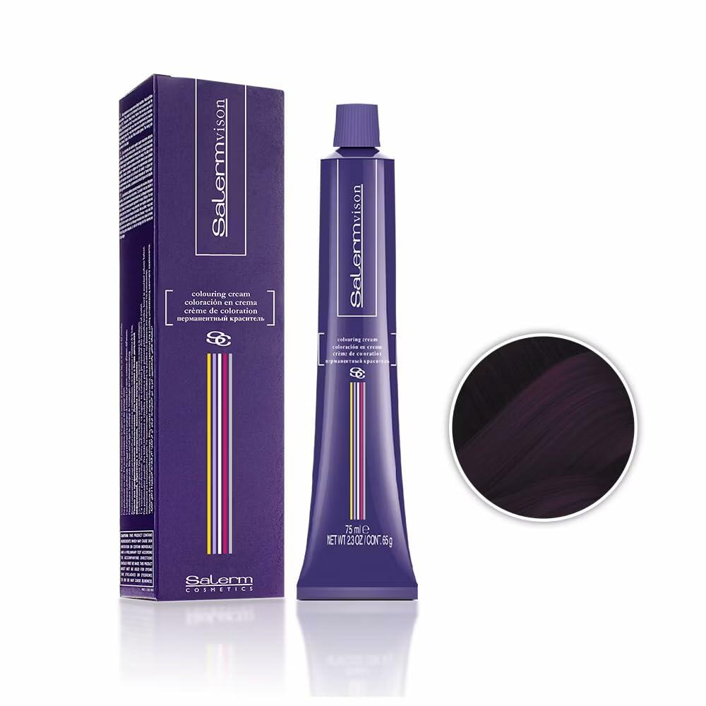 Salerm Salermvison · Tinte #6.99 Rubio oscuro violeta intenso · 2.3 oz · 75 ml
