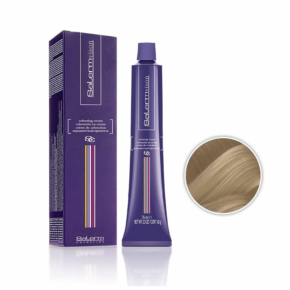 Salermvison Hair Coloring Cream #10.3 Golden Platinum Blonde, 2.3 Ounce