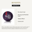 SALERM - Hair Wax - Pro Line Matt Wax 03-50 ml