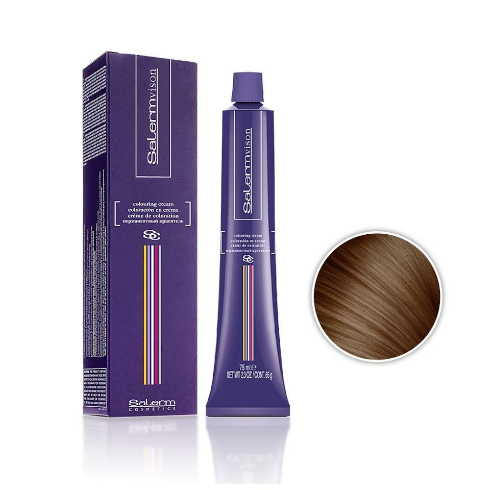 Salerm Salermvison · Tinte #6.3 Rubio oscuro dorado · 2.3 oz