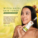 PILI Witch Hazel Facial Toner. Control Excess Oil & Shine. Natural Astringent & Facial Toner. Moisturizer for Acne Prone Skin with Refreshing Witch Hazel, Hamamelis Virginiana. 8.4 oz