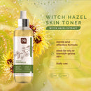 PILI Witch Hazel Facial Toner. Control Excess Oil & Shine. Natural Astringent & Facial Toner. Moisturizer for Acne Prone Skin with Refreshing Witch Hazel, Hamamelis Virginiana. 8.4 oz