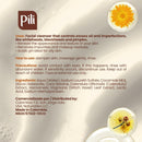 Pili Calendula Facial Cleanser with Witch Hazel and Lactic acid, cleans and exfoliates with controlled pH