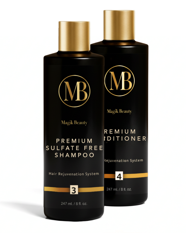 Magik Beauty Premium · Dúo de champú y acondicionador · 8 fl oz